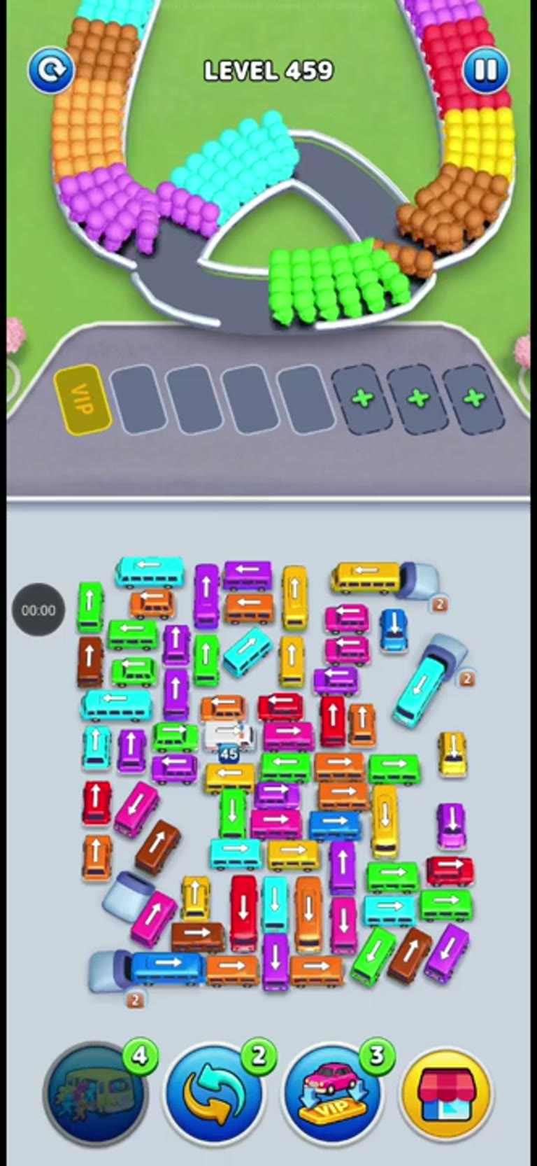 Bus Rush Fever Level 459 gameplay preview