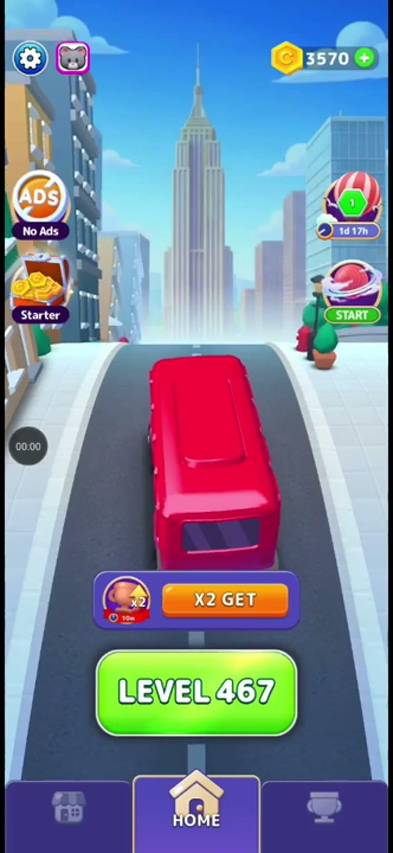 Bus Rush Fever Level 467 gameplay preview