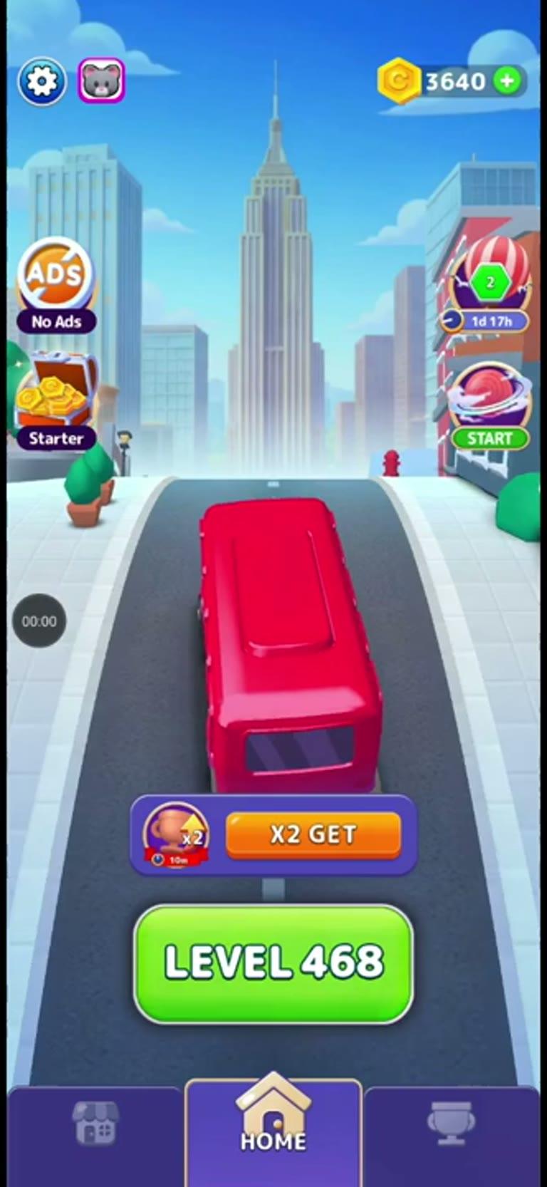 Bus Rush Fever Level 468 gameplay preview