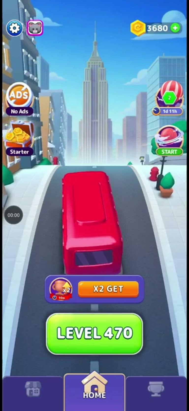 Bus Rush Fever Level 470 gameplay preview