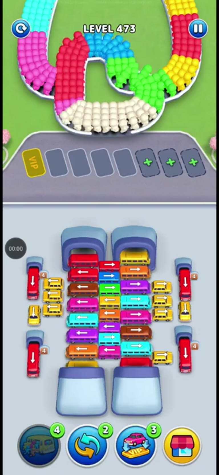 Bus Rush Fever Level 473 gameplay preview