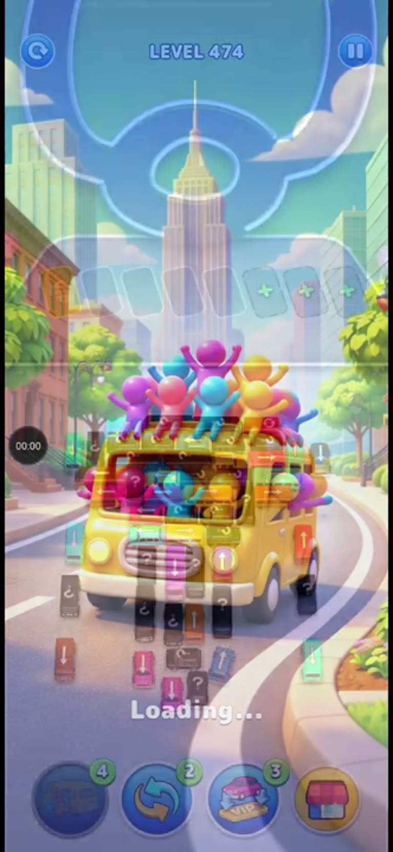 Bus Rush Fever Level 474 gameplay preview