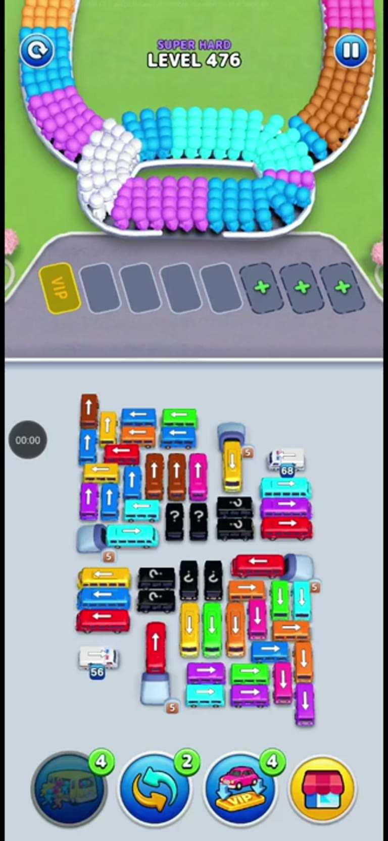 Bus Rush Fever Level 476 gameplay preview