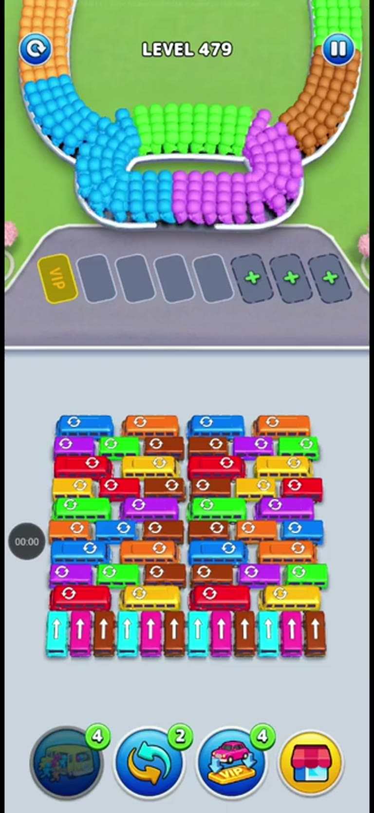 Bus Rush Fever Level 479 gameplay preview