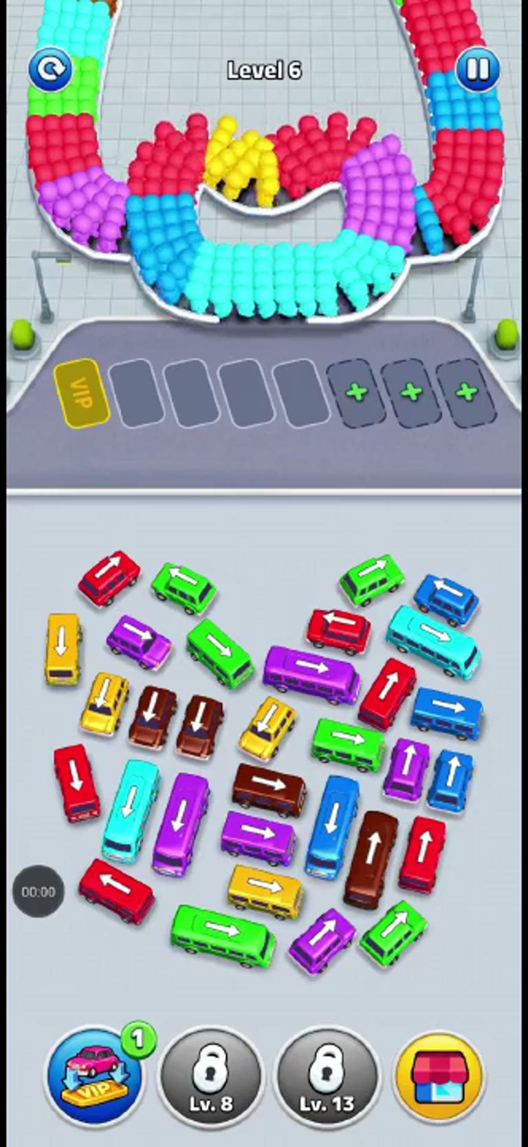 Bus Rush Fever Level 5 gameplay preview