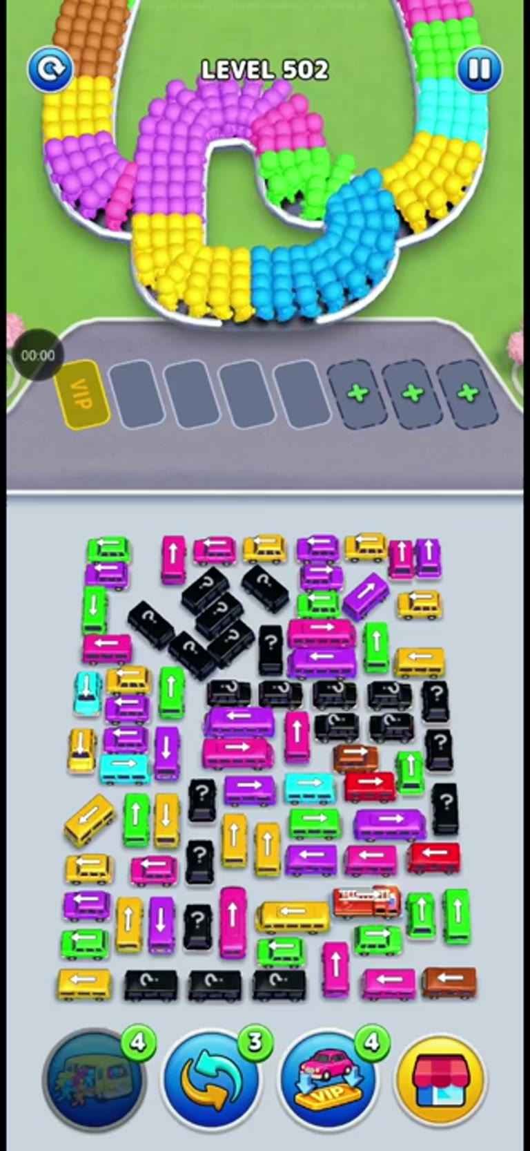 Bus Rush Fever Level 502 gameplay preview