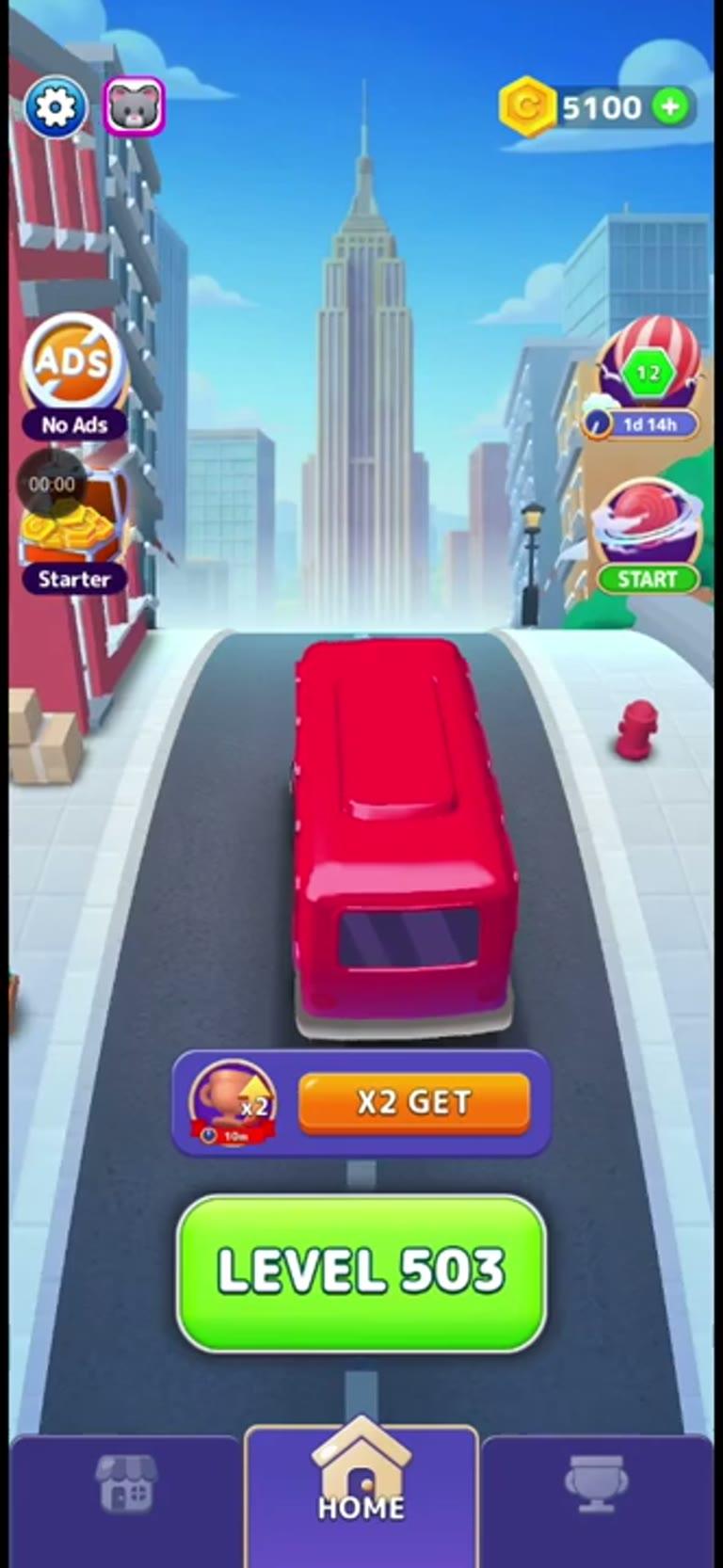 Bus Rush Fever Level 503 gameplay preview