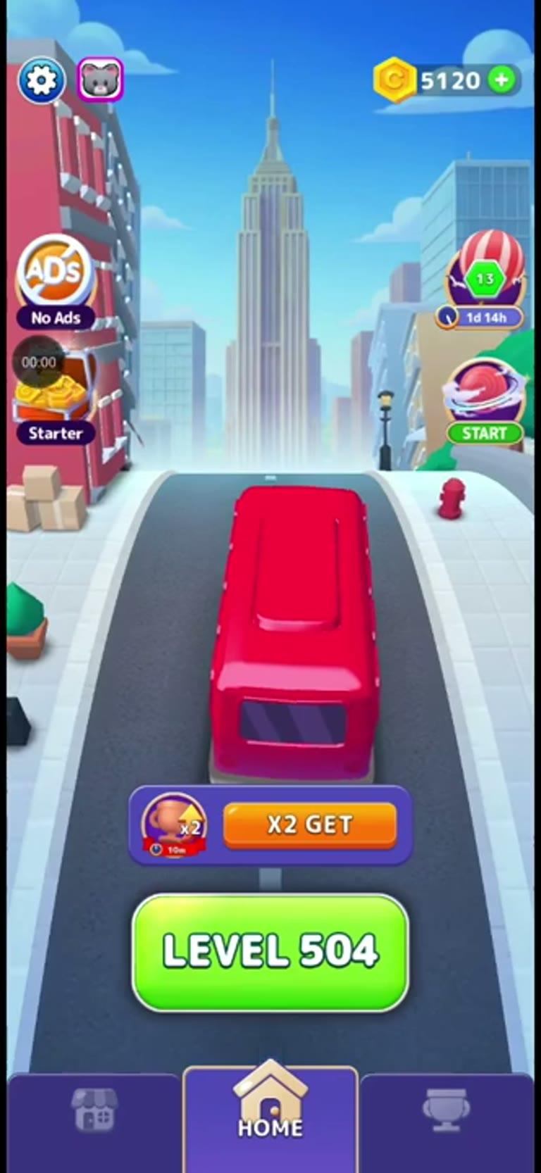 Bus Rush Fever Level 504 gameplay preview