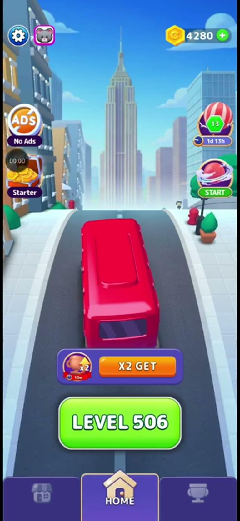 Bus Rush Fever Level 506 gameplay preview