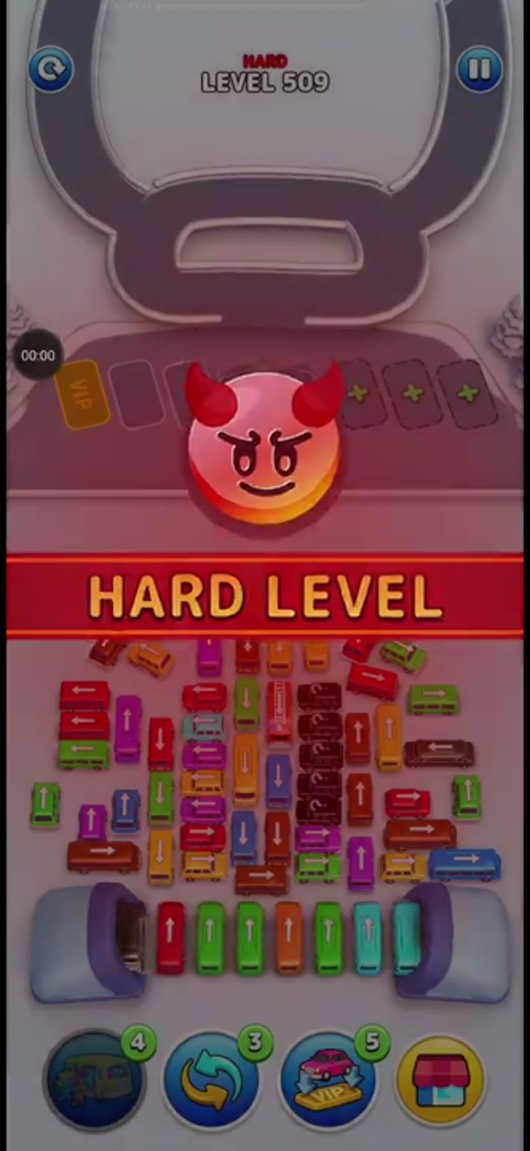 Bus Rush Fever Level 509 gameplay preview