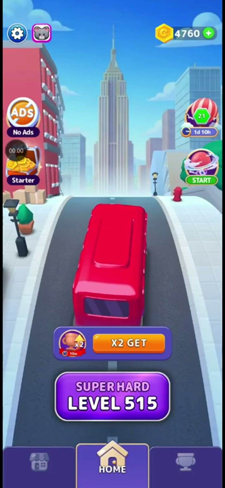 Bus Rush Fever Level 515 gameplay preview