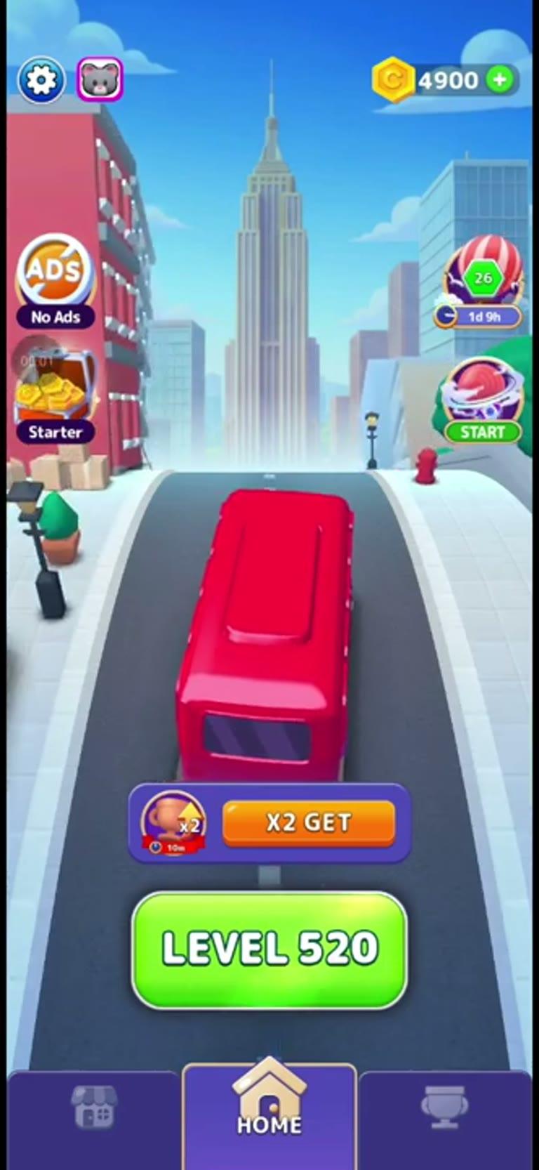 Bus Rush Fever Level 520 gameplay preview