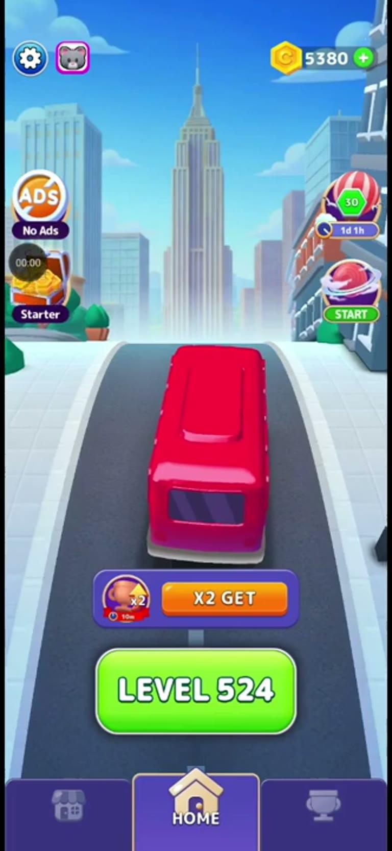Bus Rush Fever Level 524 gameplay preview
