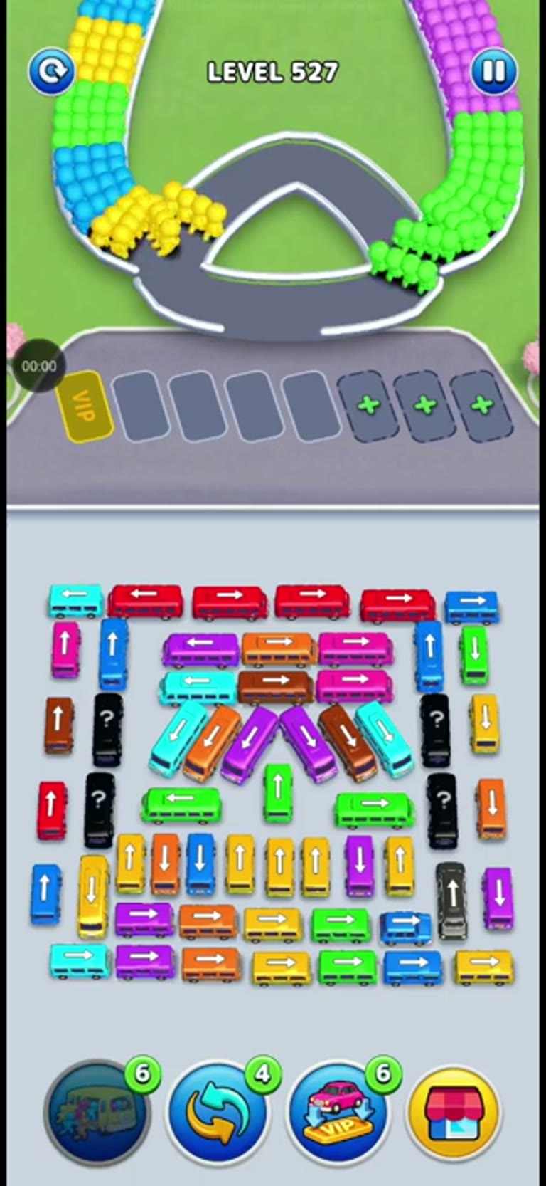 Bus Rush Fever Level 527 gameplay preview