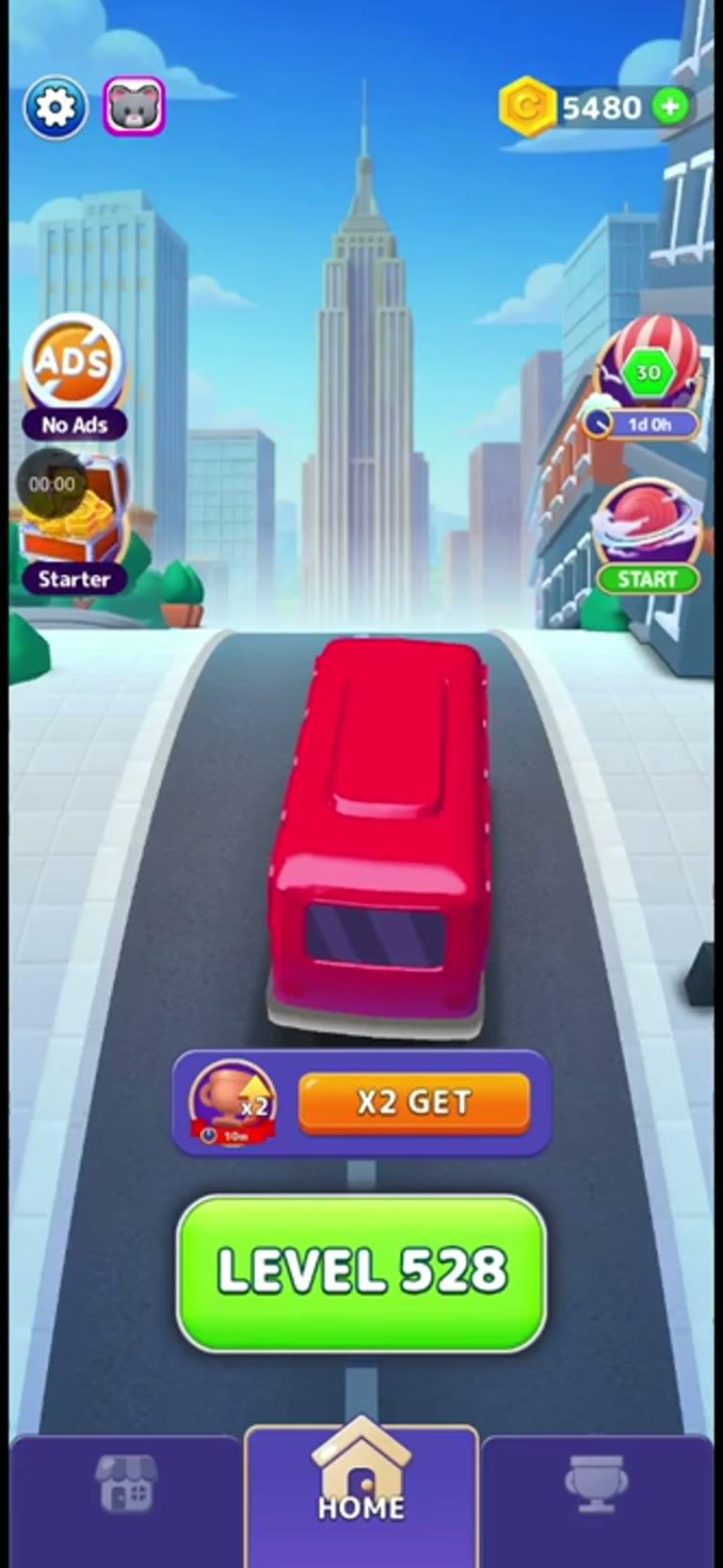 Bus Rush Fever Level 528 gameplay preview