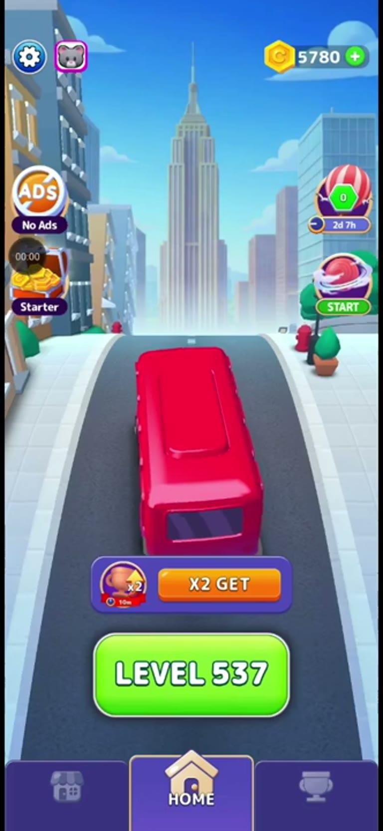 Bus Rush Fever Level 537 gameplay preview