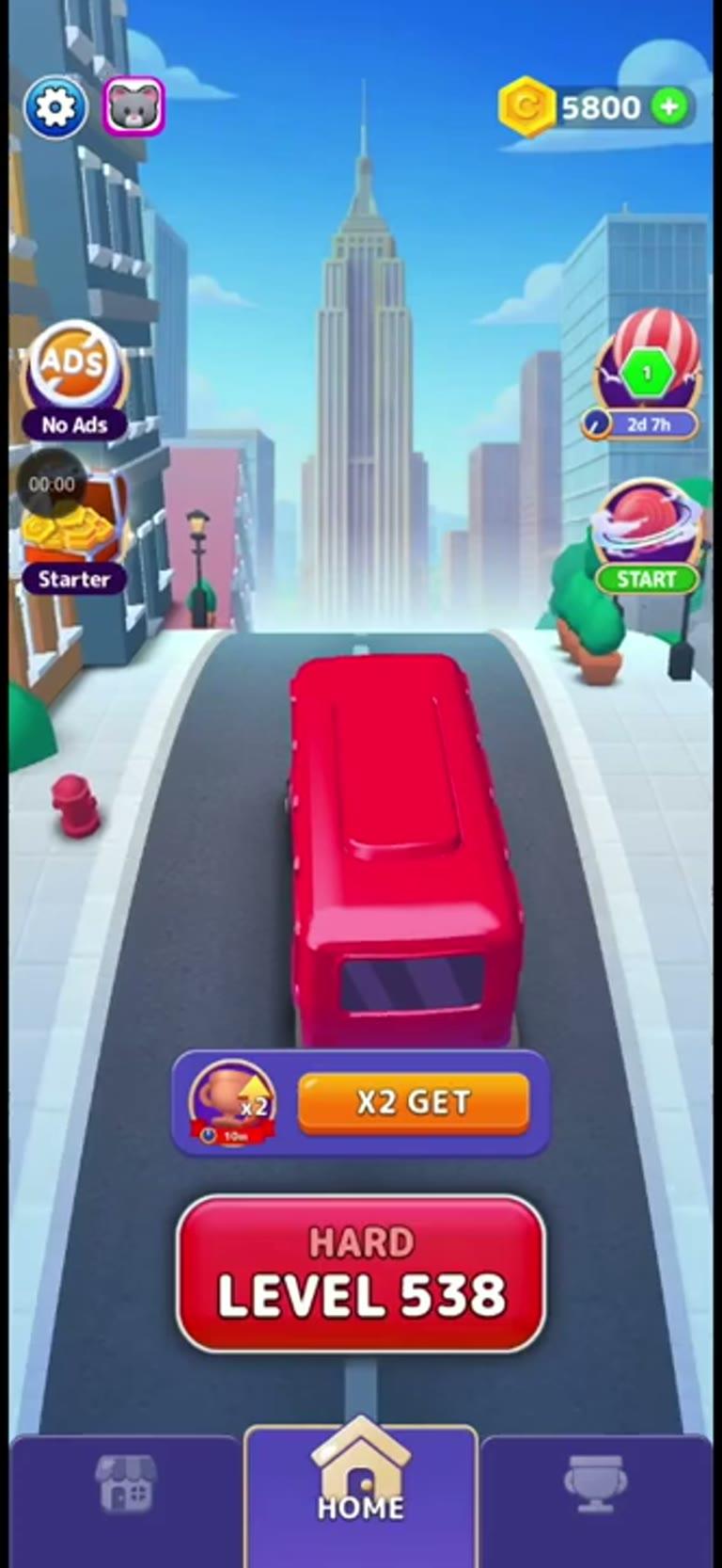 Bus Rush Fever Level 538 gameplay preview