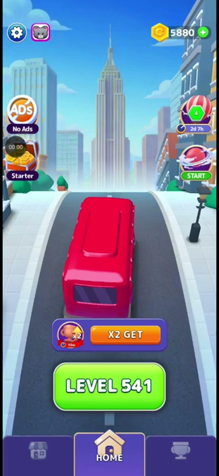Bus Rush Fever Level 541 gameplay preview