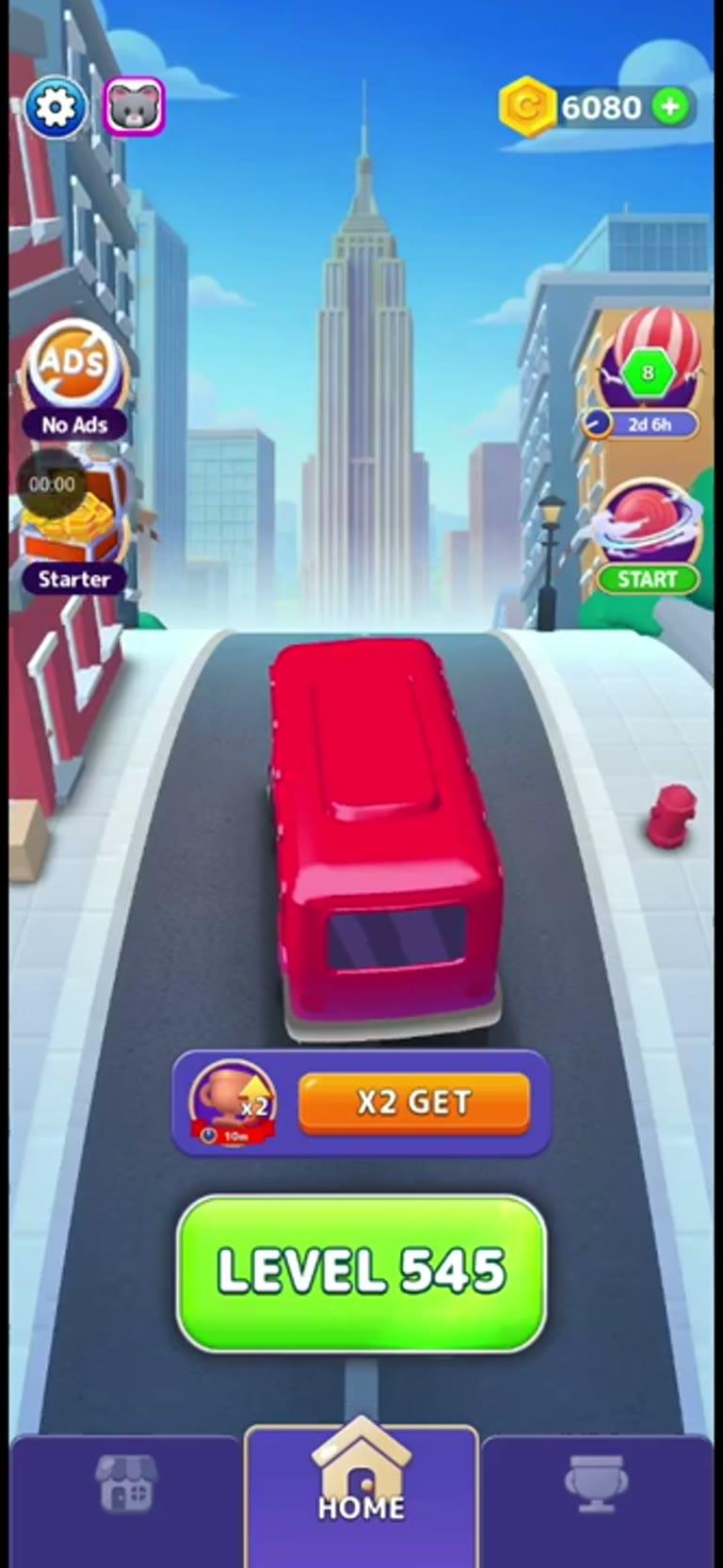 Bus Rush Fever Level 545 gameplay preview