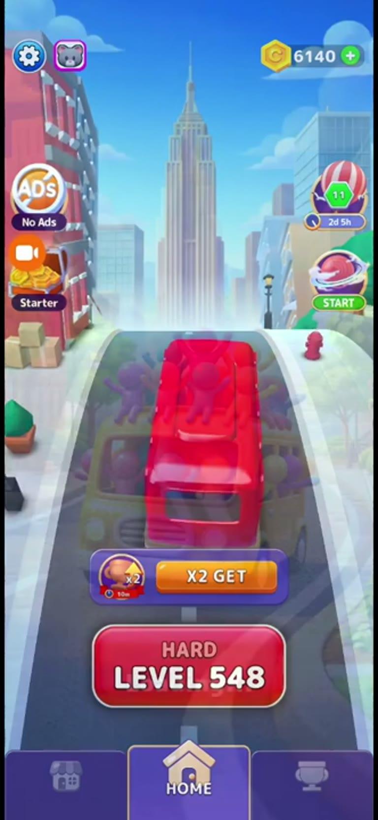 Bus Rush Fever Level 548 gameplay preview