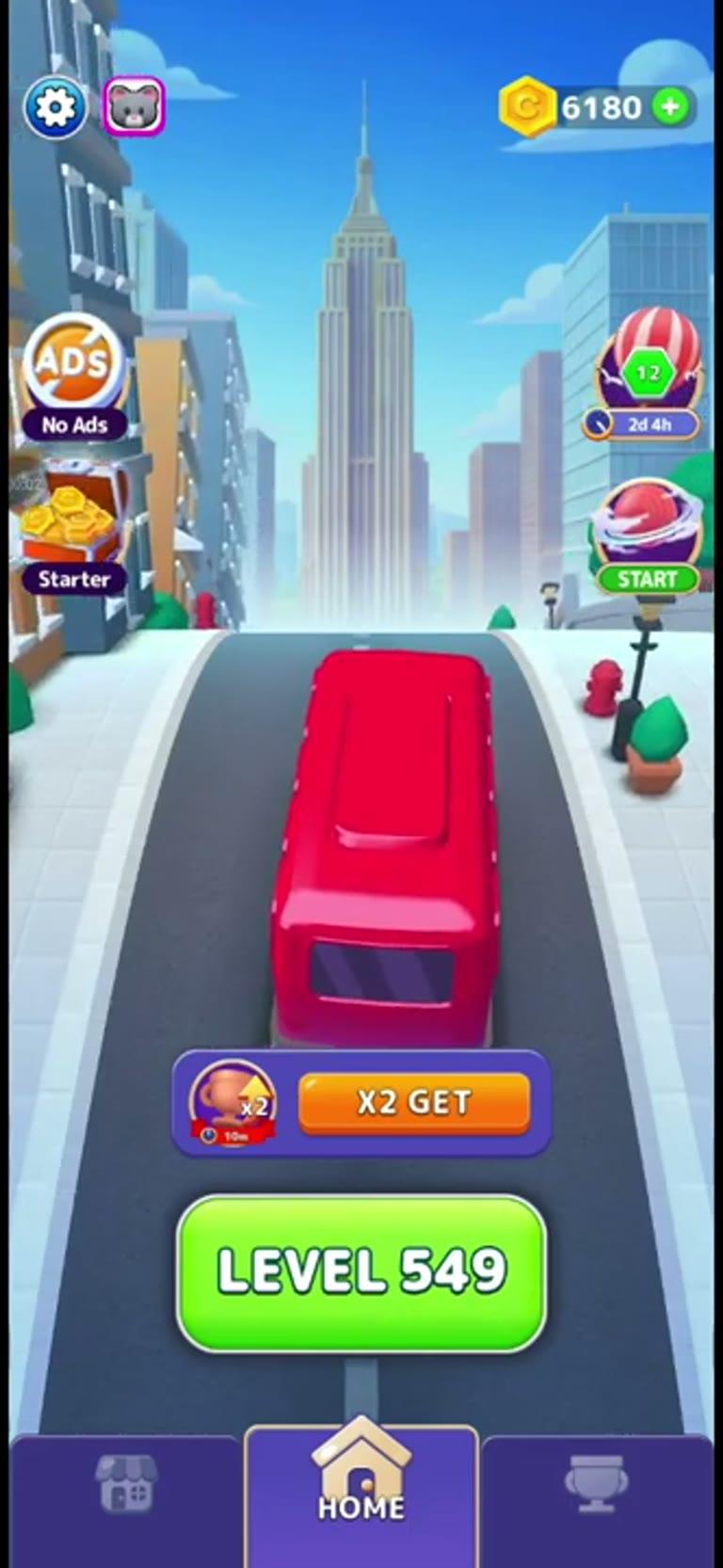 Bus Rush Fever Level 549 gameplay preview