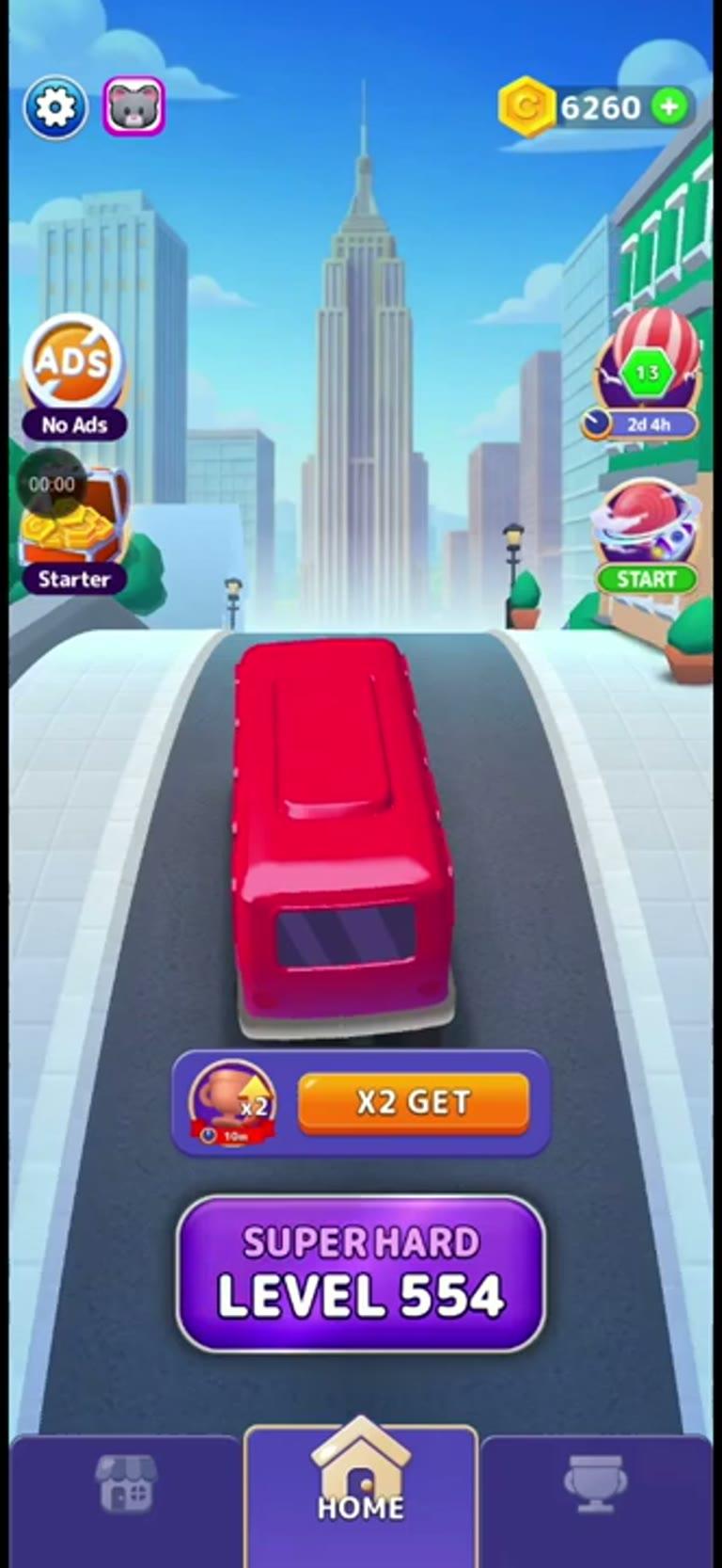Bus Rush Fever Level 554 gameplay preview