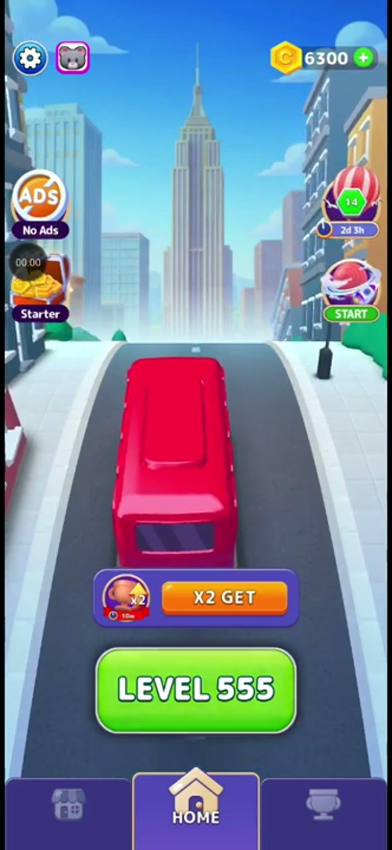 Bus Rush Fever Level 555 gameplay preview