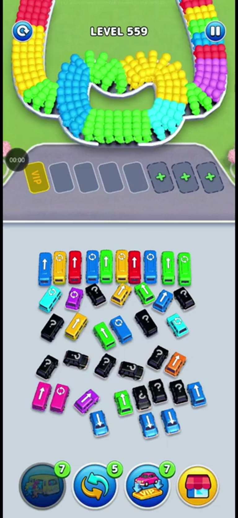 Bus Rush Fever Level 559 gameplay preview
