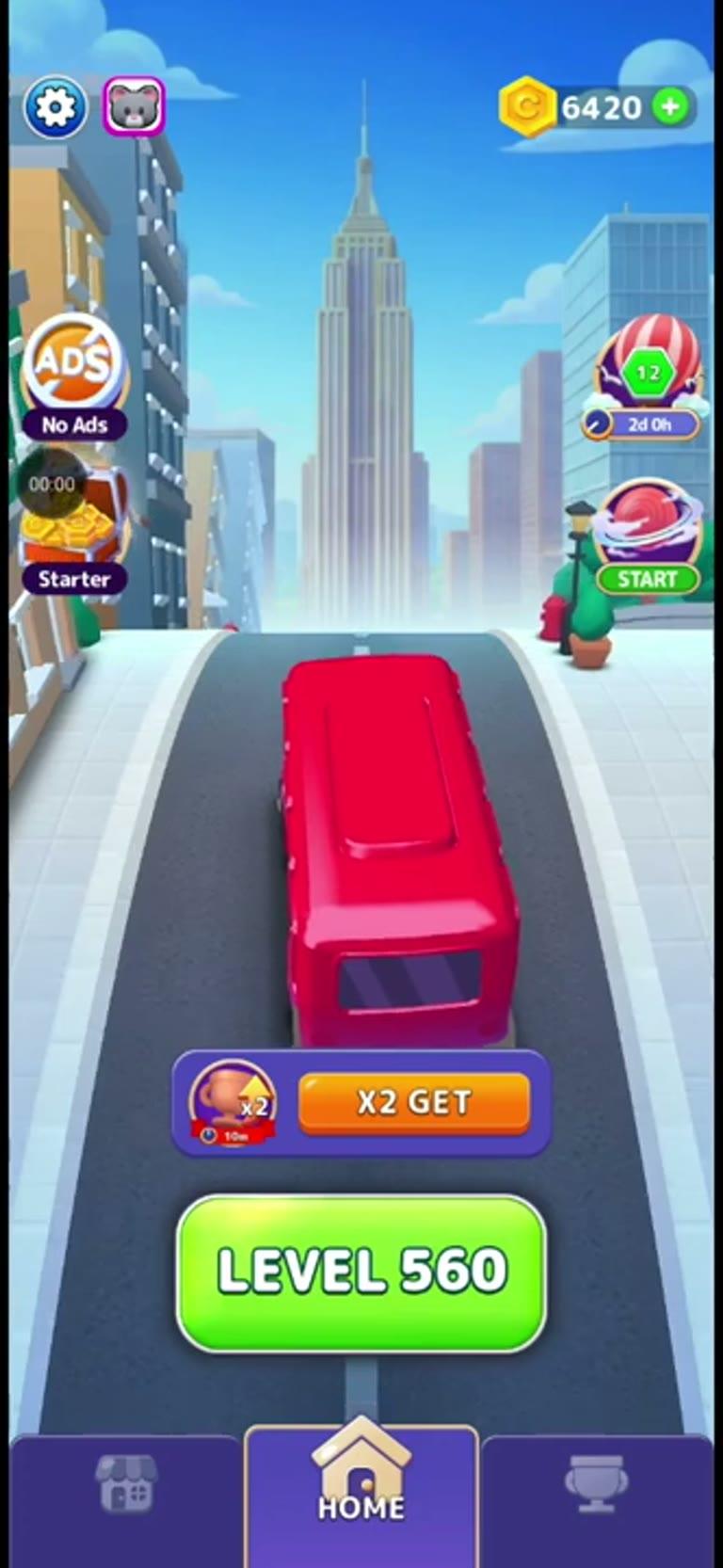 Bus Rush Fever Level 560 gameplay preview