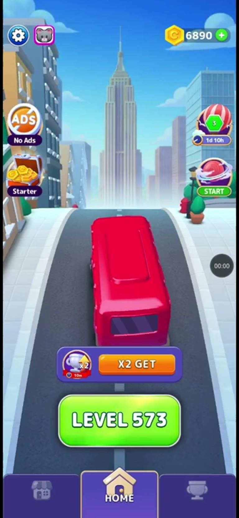 Bus Rush Fever Level 573 gameplay preview
