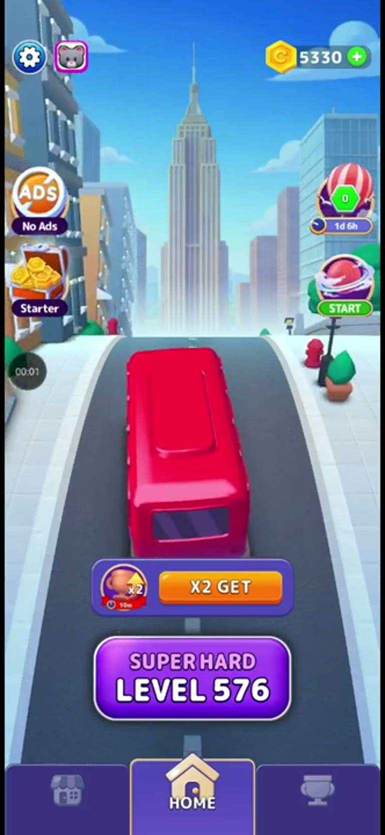 Bus Rush Fever Level 576 gameplay preview