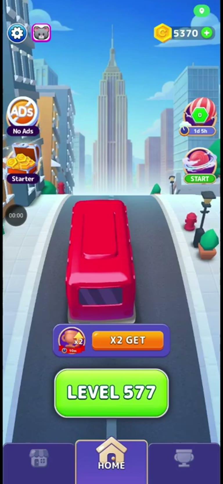 Bus Rush Fever Level 577 gameplay preview