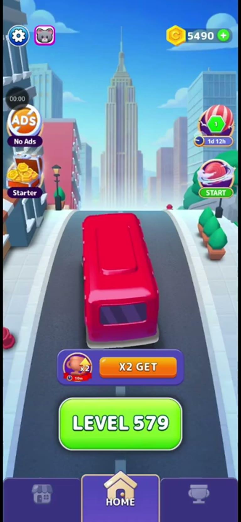 Bus Rush Fever Level 579 gameplay preview