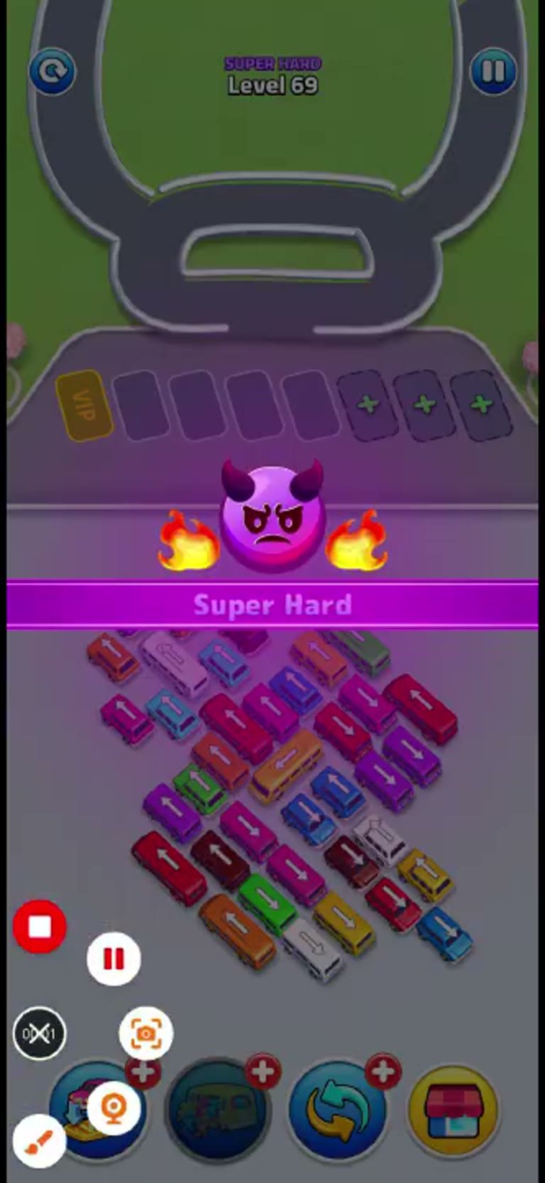 Bus Rush Fever Level 69 gameplay preview