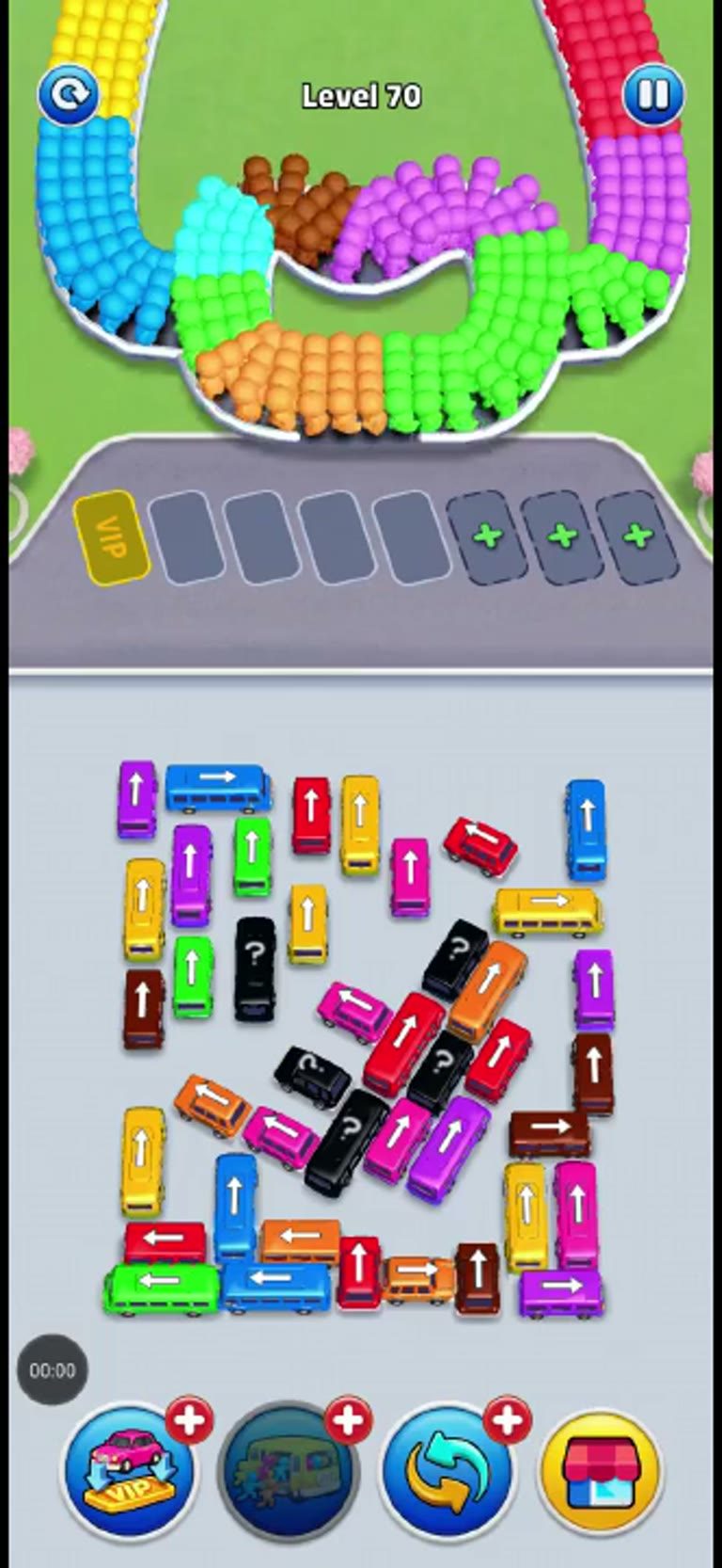 Bus Rush Fever Level 70 gameplay preview