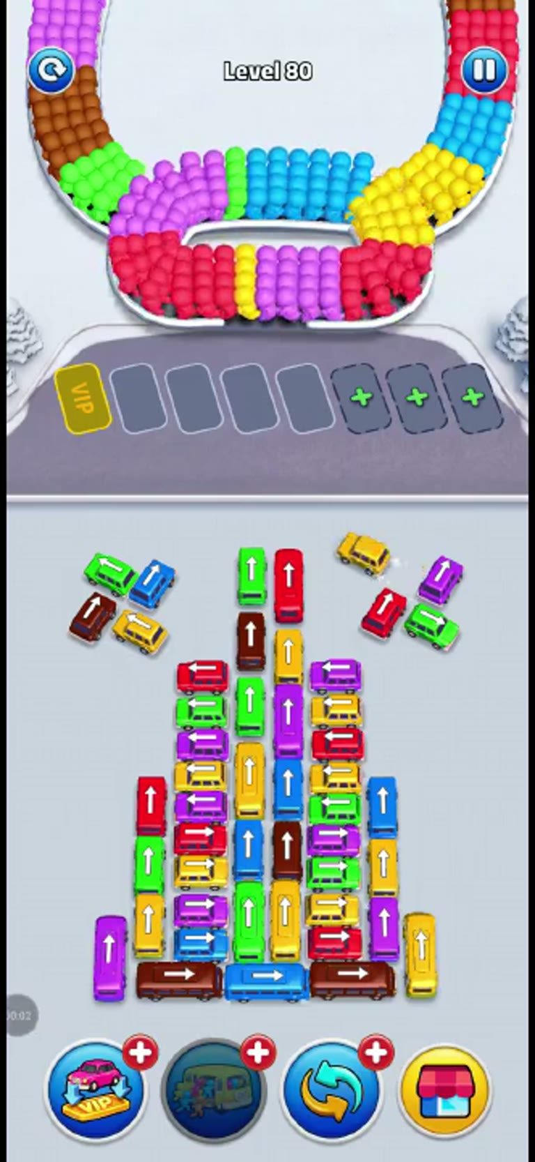 Bus Rush Fever Level 80 gameplay preview
