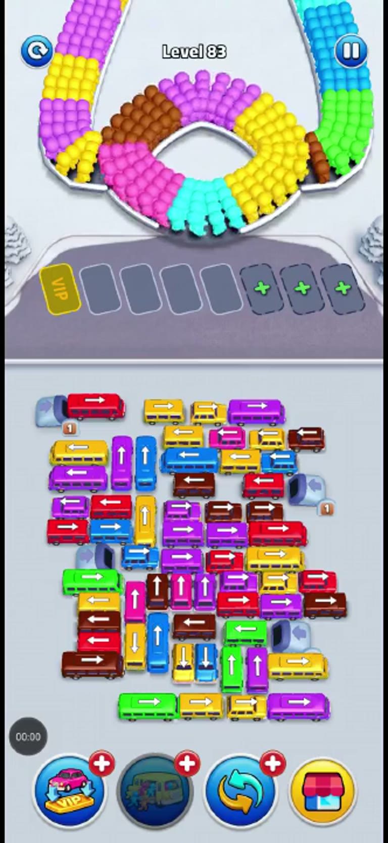 Bus Rush Fever Level 83 gameplay preview