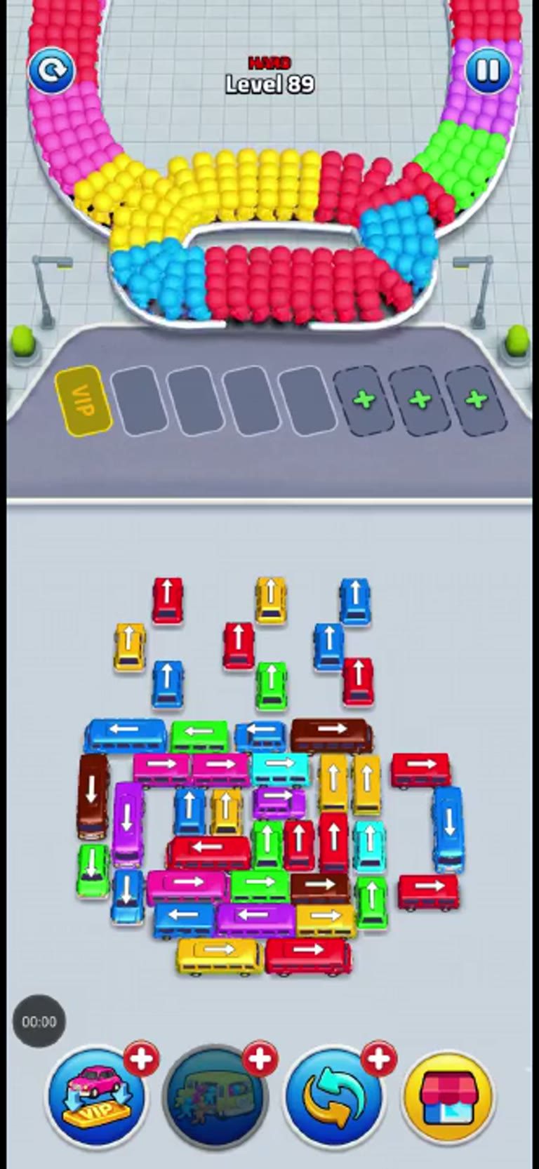 Bus Rush Fever Level 89 gameplay preview