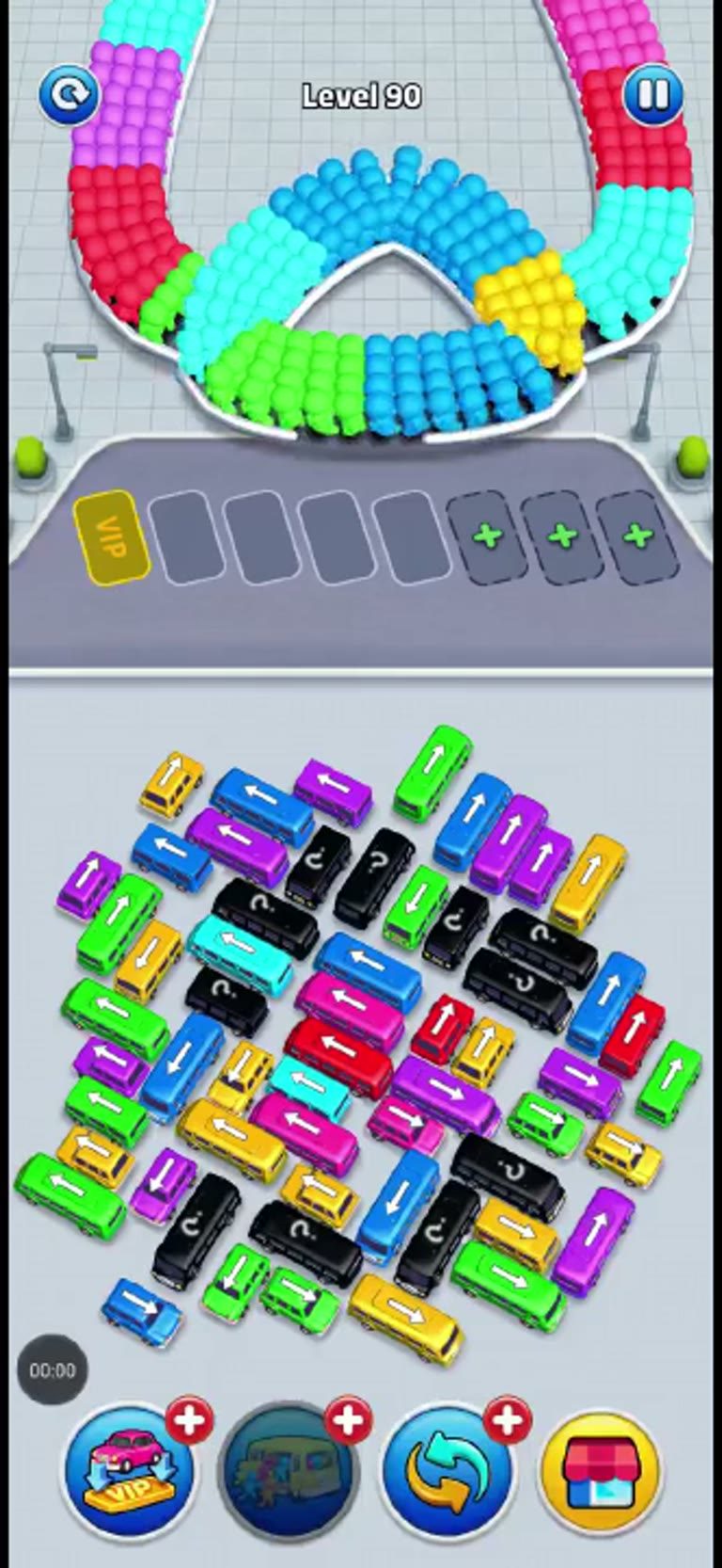 Bus Rush Fever Level 90 gameplay preview
